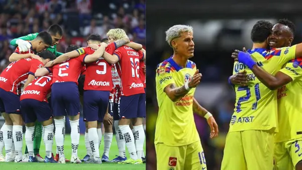 11 oficial de Chivas vs América