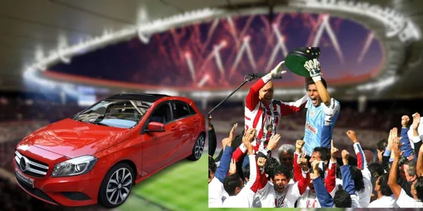 A sus 17 años, Yael Padilla ya llega en un Mercedes, mientras tanto un ídolo rojiblanco