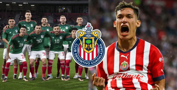 Acabará el año jugando la Copa del Mundo con el Tri, pero iniciaría el 2023 como refuerzo de Chivas.