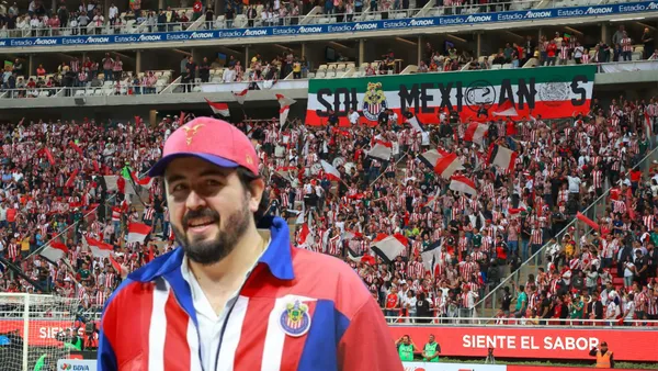 Afición de Chivas en el Akron y Amaury