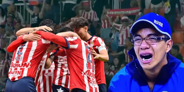 Afición de Chivas y de Cruz Azul (Fuente: Concachampions Cup)