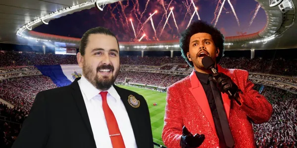 Ahora se entiende por qué Amaury prefirió el concierto de The Wekeend que el partido de Chivas vs Tigres