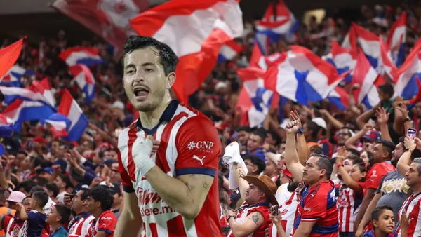 Alan Mozo con la afición rojiblanca