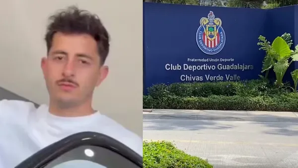 Alan Mozo llegó a Verde Valle en su nuevo y lujoso BMW previo al viaje a Estados Unidos | Foto: Especial