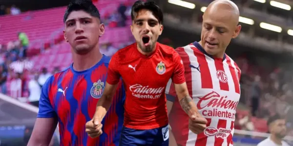 Alan Pulido, Chicharito y Ricardo Marín / Foto: MEXSPORT