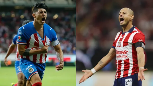 Alan Pulido y Chicharito Hernández se disputarán la delantera y más en Chivas | Foto: Especial
