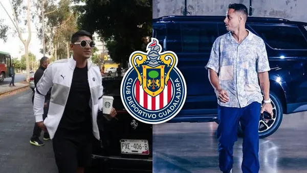 Alan Pulido y Chicharito llegan en diferentes vehículos a entrenar | Foto: Especial