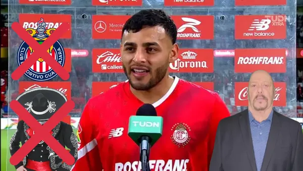 Alexis Vega de mostró participativo en su regreso a Toluca, marcando el 4-1 del encuentro.