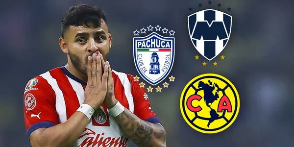 Alexis Vega en Chivas / Foto: MEXSPORT