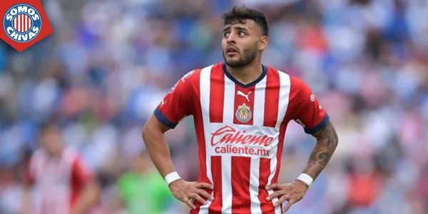 Alexis Vega en Chivas (Fuente: MEXSPORT)