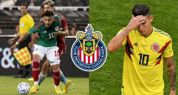 Alexis Vega la rompió en el partido contra Colombia e hizo ver mal al 10 colombiano.