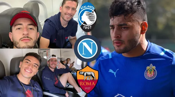 Alexis Vega otra vez se quedó sin participar con Chivas, ya lo esperarían en Italia.