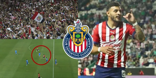 Alexis Vega provocó que todos en el Estadio Akron se pusiera de pie y dejó en ridículo a Ignacio Rivero del Cruz Azul.