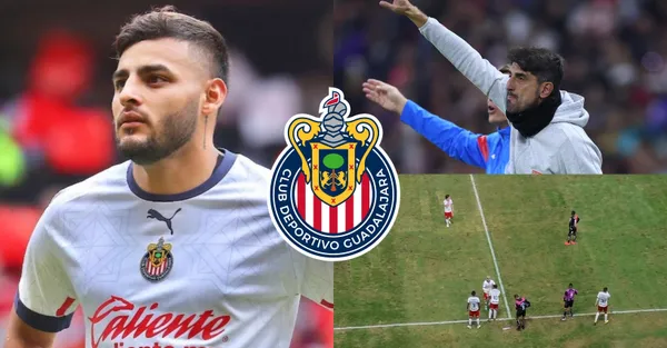 Alexis Vega reapareció con Chivas y ya tuvo su primer problema con Paunović