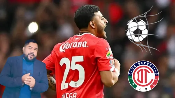 Alexis Vega regresó a Toluca y debutó con el gol en el Clausura 2024.