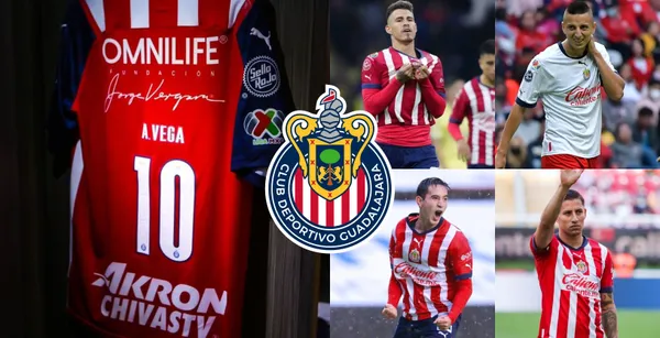 Alexis Vega saldría de Chivas y la camiseta 10 no sería para Víctor Guzmán, ya tendría otro dueño.
