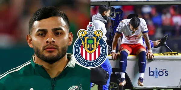 Alexis Vega salió con molestias del partido entre México vs Estados Unidos y pondría en riesgo su participación con Chivas.