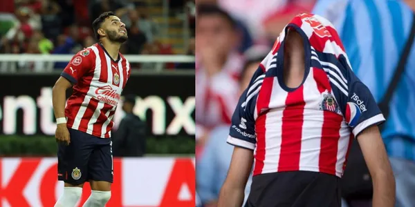 Alexis Vega salió llorando del terreno de juego.