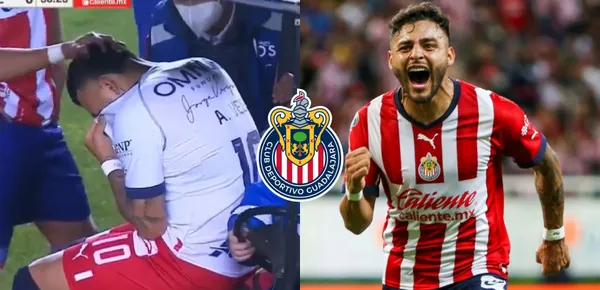 Alexis Vega se lesionó durante el último partido de visita contra San Luis.