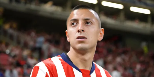 Alvarado en partido. Foto: Chivas