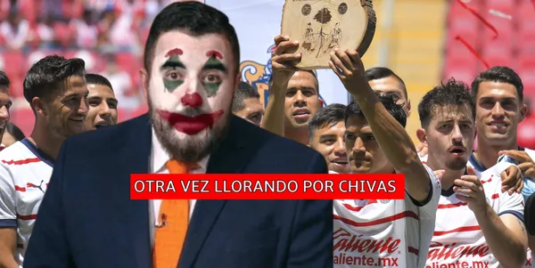 Álvaro Morales se burla del trofeo ganado por Chivas y Veljko Paunovic lo deja en ridículo.