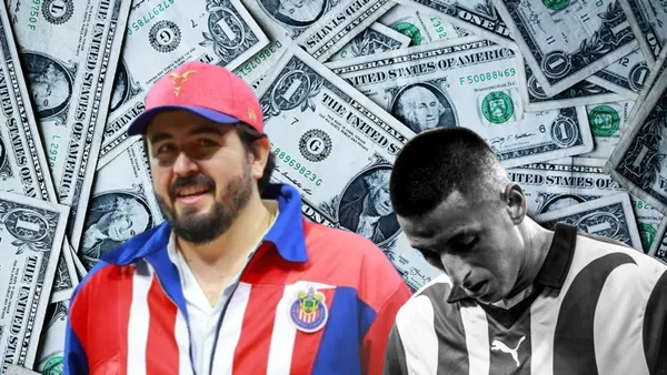 Amaury con los colores de Chivas y el Piojo preocupado