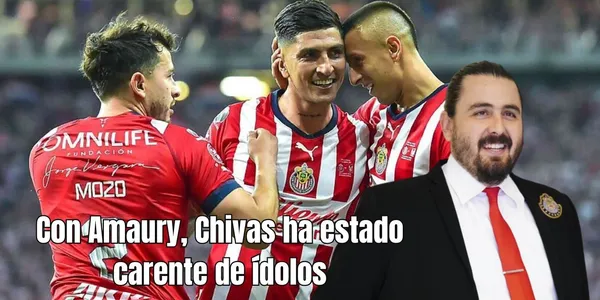 Amaury está acabando con Chivas, desde su llegada está carente de ídolos