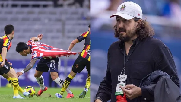 Amaury Vergara continúa con la limpia de las Chivas | Foto: X @chivas