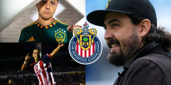 Amaury Vergara está en Los Ángeles con Chivas, aprovecharía para hablar con 'Chicharito'.