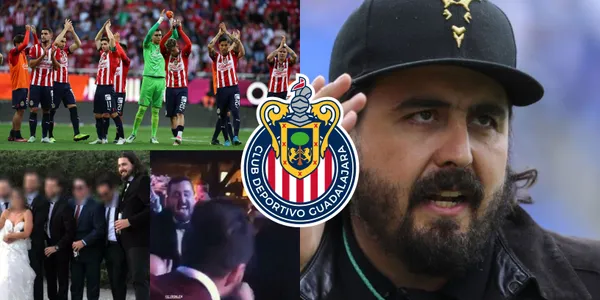 Amaury Vergara está vez no estuvo en una vida y así vivió el triunfo de Chivas.