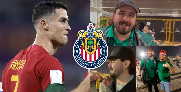 Amaury Vergara fue a ver a Cristiano Ronaldo en Qatar y el crack que podría traer a Chivas gracias al portugués.