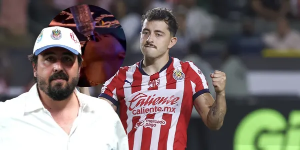 Amaury Vergara junto a Alan Mozo / FOTO X