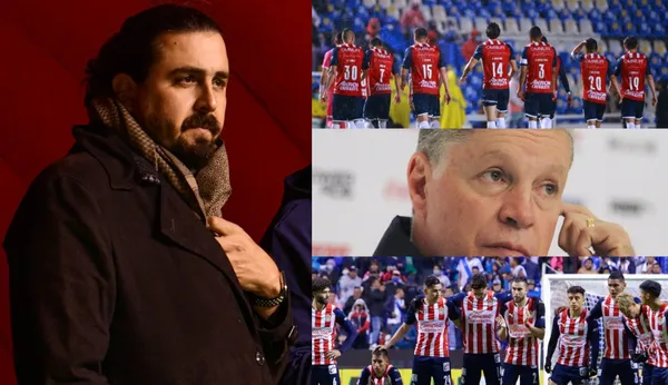 Amaury Vergara no confía en las decisiones que Ricardo Peláez ha tomado en Chivas.