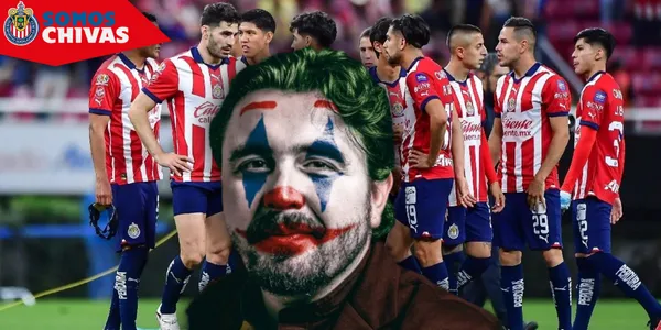 Amaury Vergara y Chivas (Fuente: MEXSPORT)