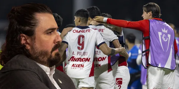 Amaury Vergara y Chivas (Fuente: MEXSPORT)