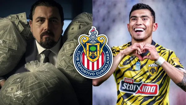 Amaury Vergara y Chivas preparan una última oferta millonaria por Pineda | Foto: Especial