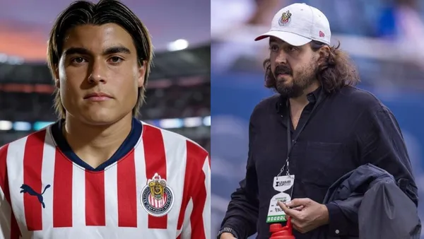 Amaury Vergara y Chivas van por Luka Romero y otro fichaje más | Foto: X Grok y Mexsport