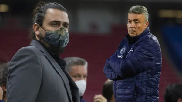 Amaury Vergara y Domènec Torrent (Foto tomada de: MexSport)