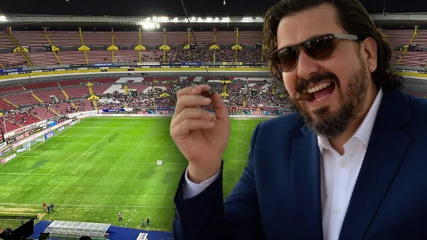 Amaury Vergara y estadio Jalisco (Foto: GROK)