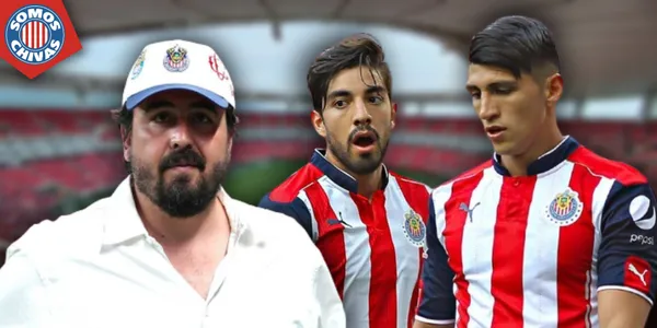 Amaury Vergara y exjugadores de Chivas (Fuente: MEXSPORT)