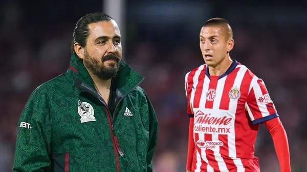 Amaury Vergara y Roberto Alvarado (Foto tomada de: MexSport)