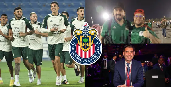 Amaury Vergara ya llegó a Qatar donde también se encuentra Fernando Hierro, podrían cerrar el bombazo de Chivas para el 2023.