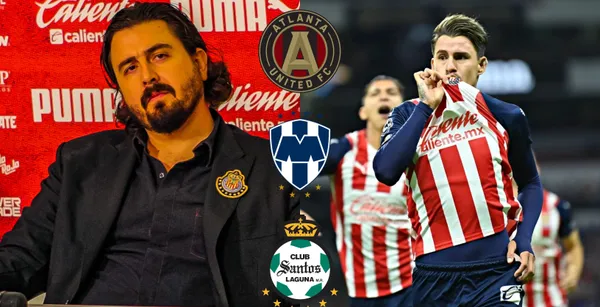 Amaury Vergara ya no lo quiere en Chivas y el nuevo equipo en donde jugaría de Cristian Calderón.
