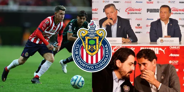 Amaury Vergara ya no quería a Cristian Calderón, está sería la razón por la que se quedó en Chivas.