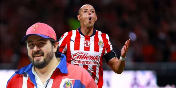 Amaury y Chicharito con Chivas/FOTO: Récord