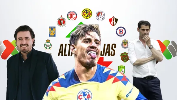 Amaury y Hierro delante de los equipos de la Liga Mx y Chicote con la de América