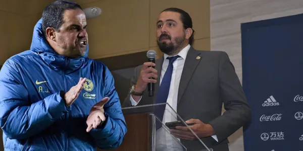 André Jardine y Amaury Vergara (Fuente: MEXSPORT)