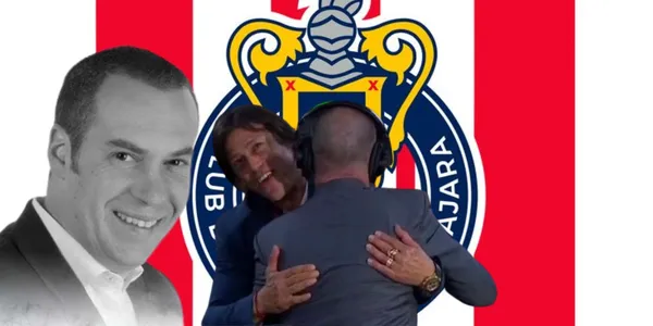 André Marín junto a Matías Almeyda / FOTO YOUTUBE