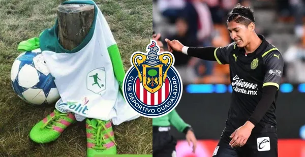 Ángel Zaldívar inició el torneo como el centro delantero titular de Chivas.