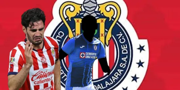 Antonio Briseño junto a futbolista incógnito de Cruz Azul / FOTO BOLAVIP